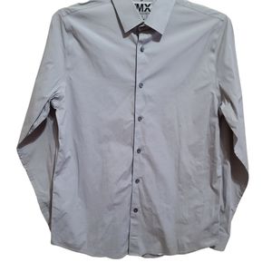 Express Fitted 1MX Dress Shirt